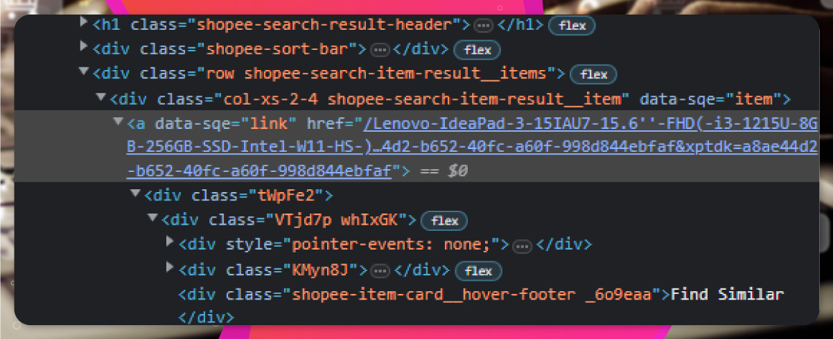 Using-the-findAll-function-collect-all-the-product-URLs-on-the-main-web-page-2